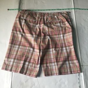 Merona Plaid Bermuda Shorts with Pink